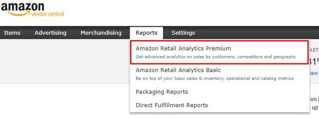 亚马逊高级零售分析功能：Amazon Retail Analytics