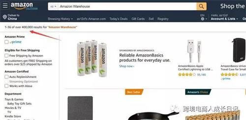 Amazon warehouse是什么