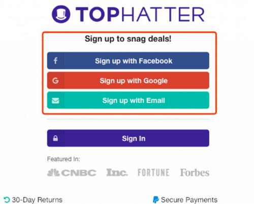 Tophatter注册教程与收款方式